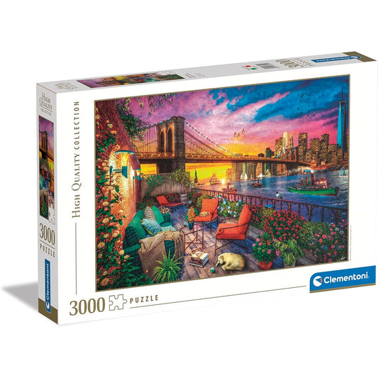 Manhattan Balcony Sunset - 3000 pieces - Medaid International