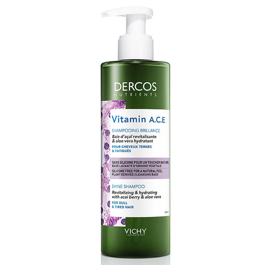 VICHY Dercos Vitamin A.C.E Shampoo 250ml - Medaid International