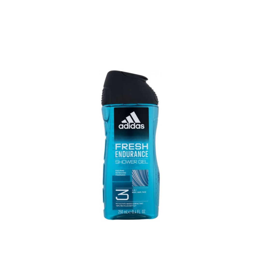 Adidas New 3 In 1 Shower Gel 250ml For Men