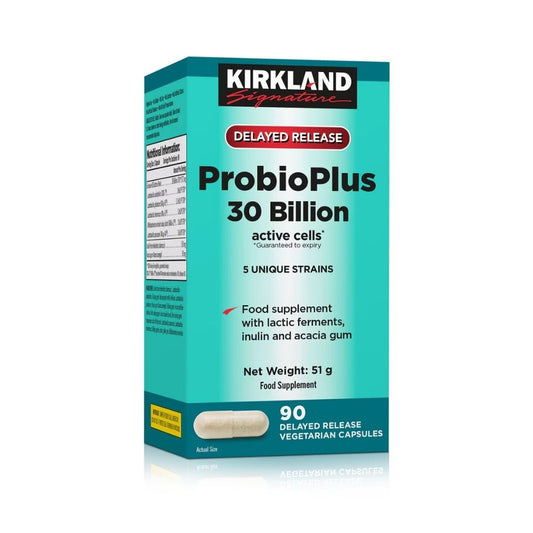 Kirkland ProbioPlus 30 Billion - 90 Capsules - Medaid International