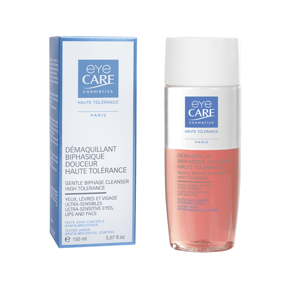 Eye Care - Gentle Biphase Cleanser High Tolerance- 150 ml - Medaid