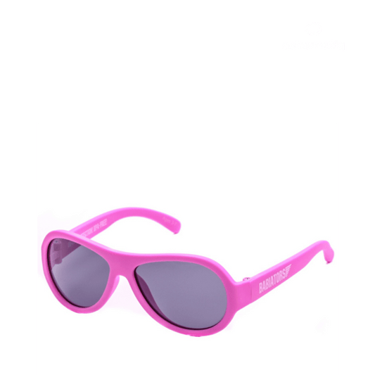 Uv Sunglasses Unisex-baby Aviator Pink 3-7 Y/O By Babiators - Medaid International