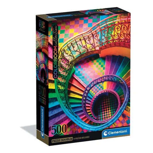 Colorboom Puzzle Stairs - 500 Pieces - Medaid International