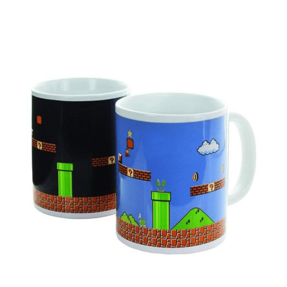 Super Mario Bros Heat Changing Mug By Paladone - Medaid International