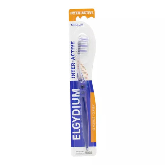 Elgydium - Inter-Active Medium Toothbrush 1 piece - Medaid International