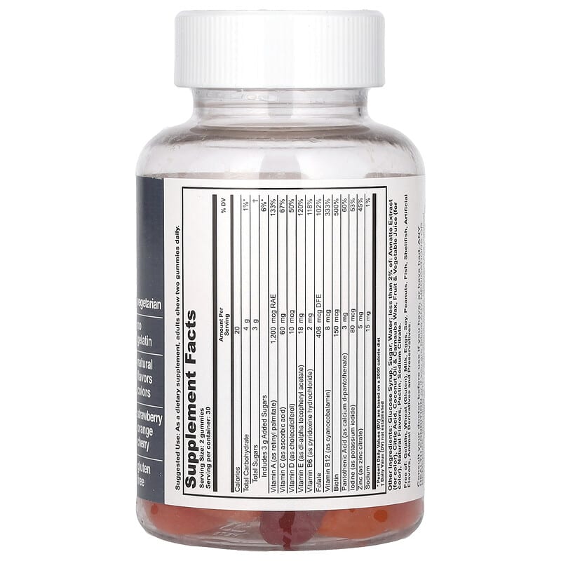 T-RQ, Adult Gummy, Multi-Vitamin Complete, 60 Gummies - Medaid International