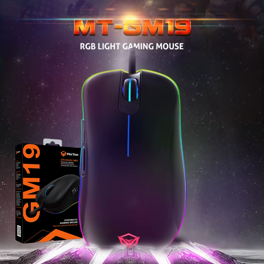 MeeTion GM19 Usb Wired Optical Gaming Mouse With Fcc Standards - Medaid International