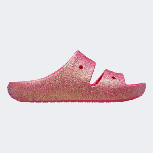 Crocs Classic Iridescent Glitter 2 Unisex Lifestyle Slippers Dragon Fruit - Medaid International