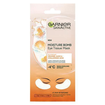 Garnier eye sheet mask hyaluronic acid and orange juice - Medaid