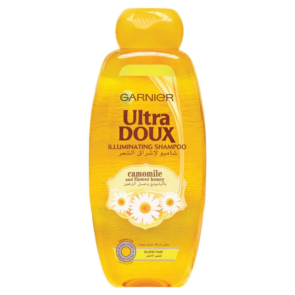 Garnier Ultra Doux with Camomile Shampoo 600 ML - Medaid