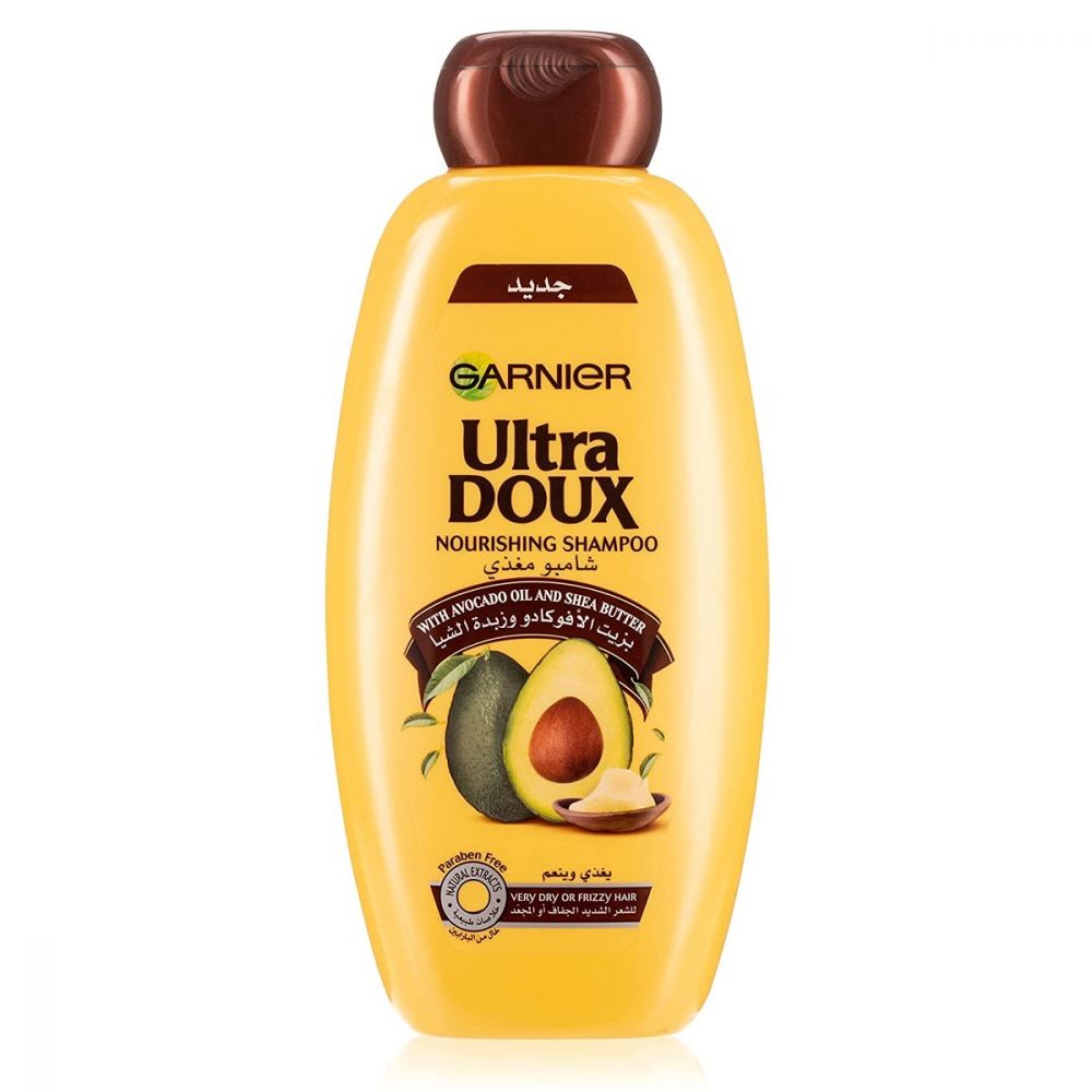 Garnier Ultra Doux Avocado & Shea butter Shampoo 600 ML - Medaid