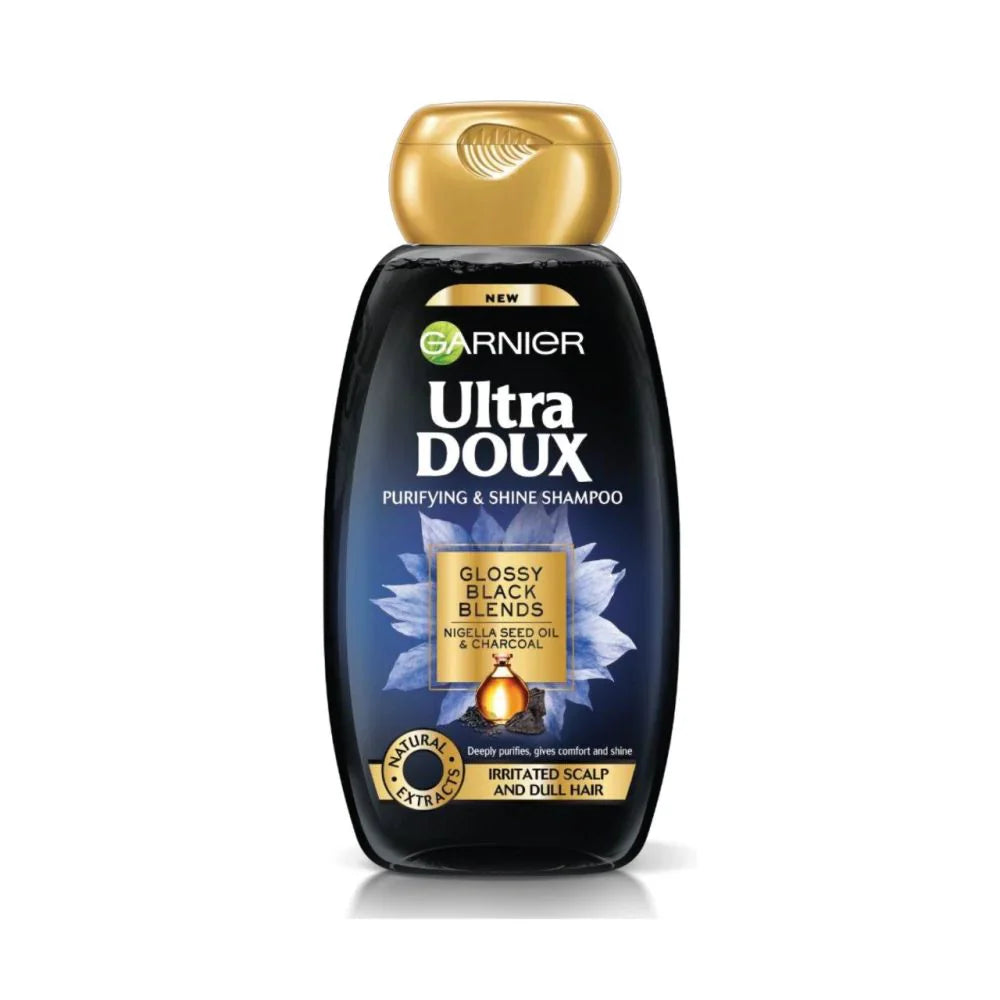 Garnier Ultra Doux Charcoal Shampoo 600ML - Medaid