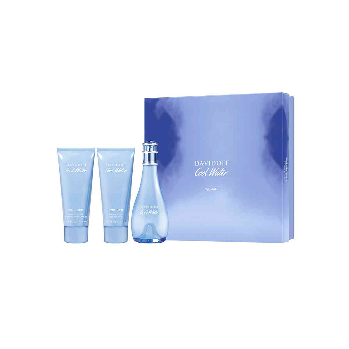 DAVIDOFF COOL WATER WOMAN EDT COFFRET - Medaid