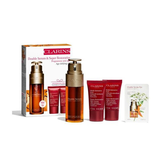 Double Serum & Super-Restorative Age-Defying Set - Medaid