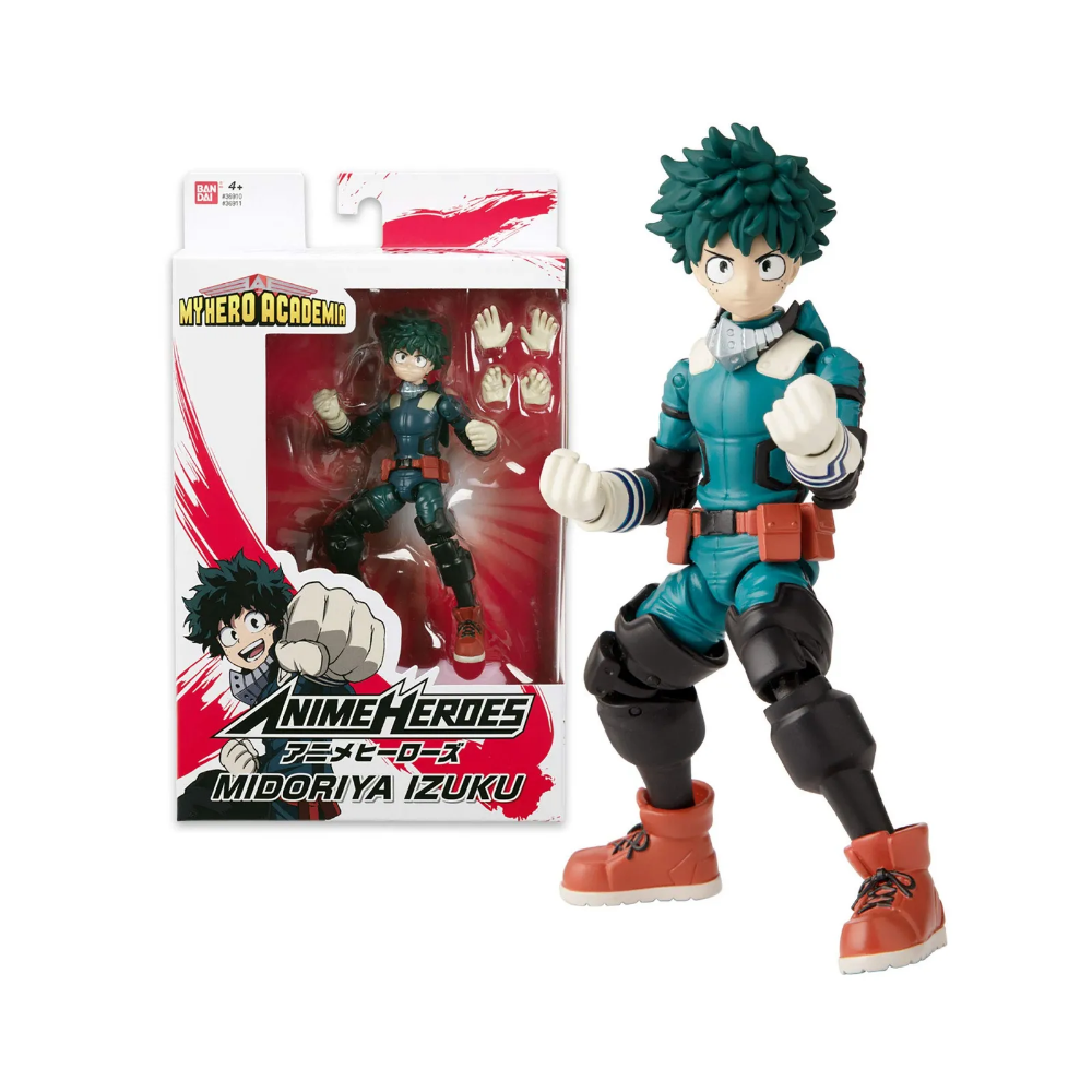 My Hero Academia Izuku Midoriya 6" Anime Heroes Academia Action Figure by Bandai - Medaid International