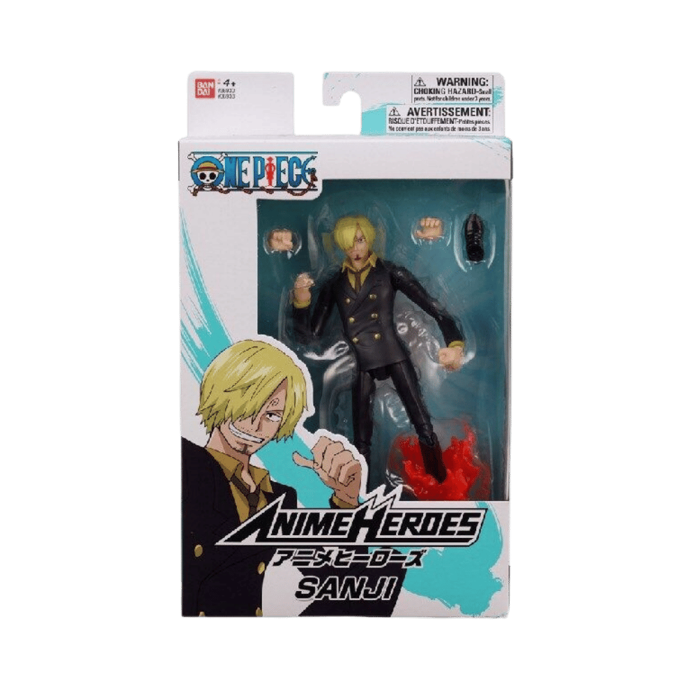 ONE PIECE SANJI 7" Anime Heroes Action Figure by Bandai - Medaid International