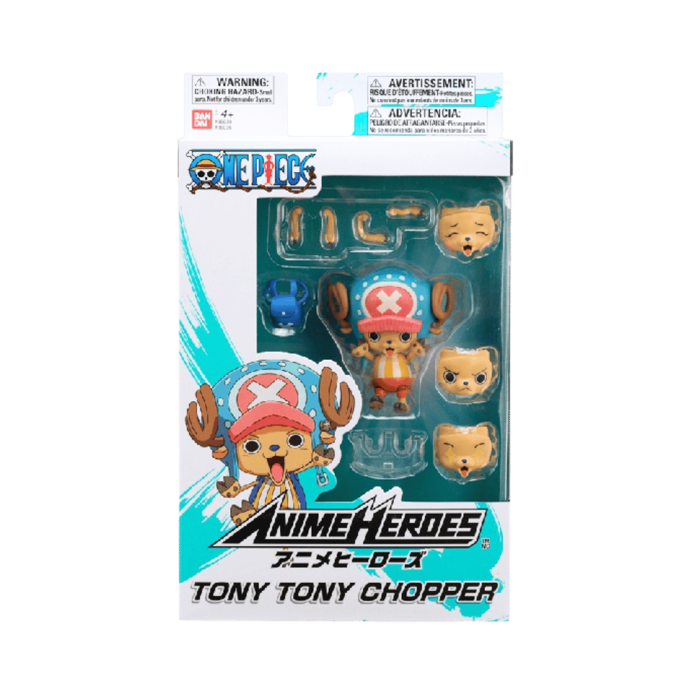 ONE PIECE TONYTONY CHPPER 4" Anime Heroes Action Figure by Bandai - Medaid International