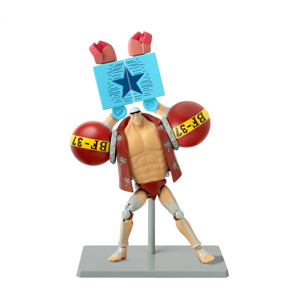 One Piece Franky 6.5 Anime Heroes Action Figure by Bandai - Medaid International