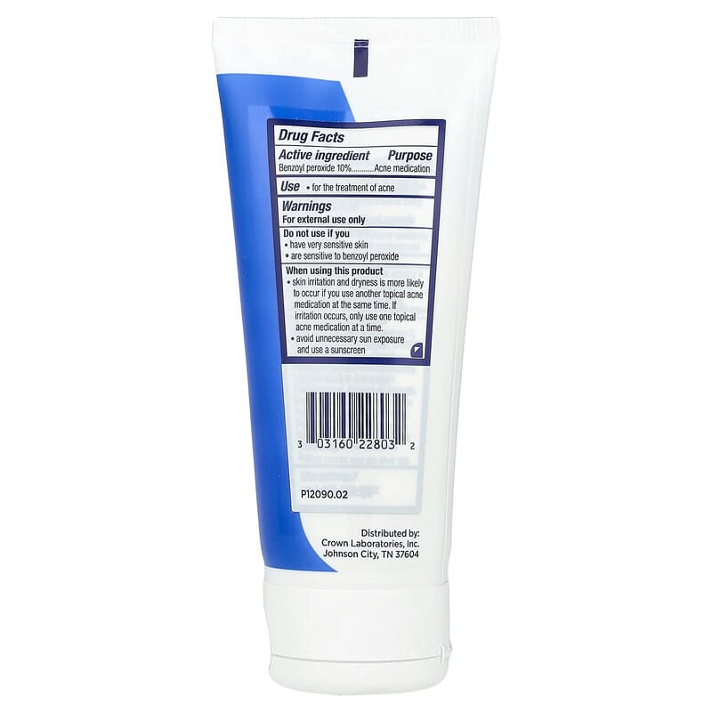 PanOxyl, Acne Foaming Wash For Face & Body, 10% Benzoyl Peroxide, Maximum Strength, 3 oz (85 g) - Medaid International