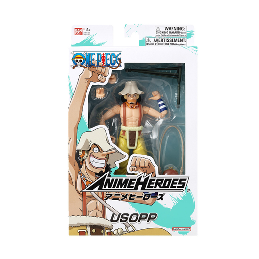 One Piece Usopp 7" Anime Heroes Action Figure by Bandai - Medaid International