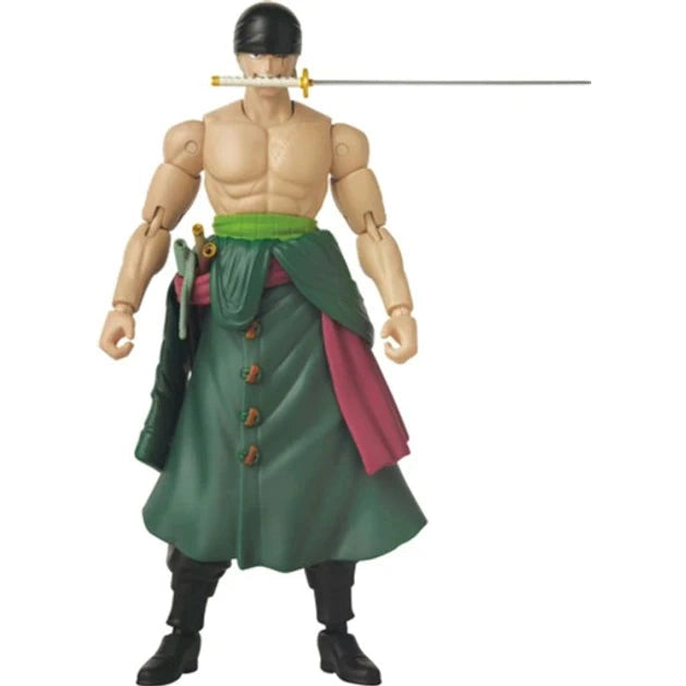 ONEPIECE R.ZORO 3SWORD 6.5" Anime Heroes Action Figure by Bandai - Medaid International
