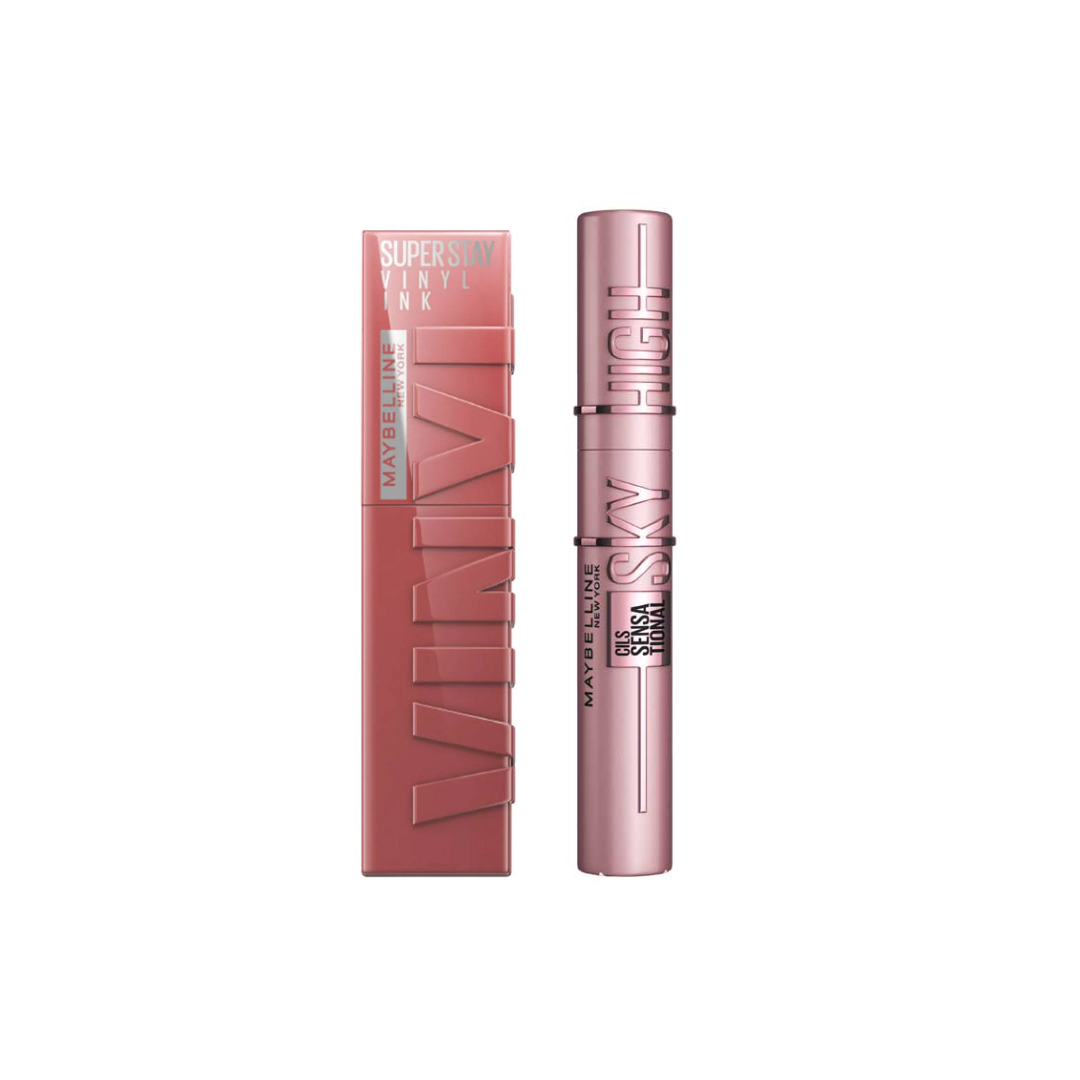 Maybelline Vinyl Ink X Sky High Bundle At 20% Off - Medaid