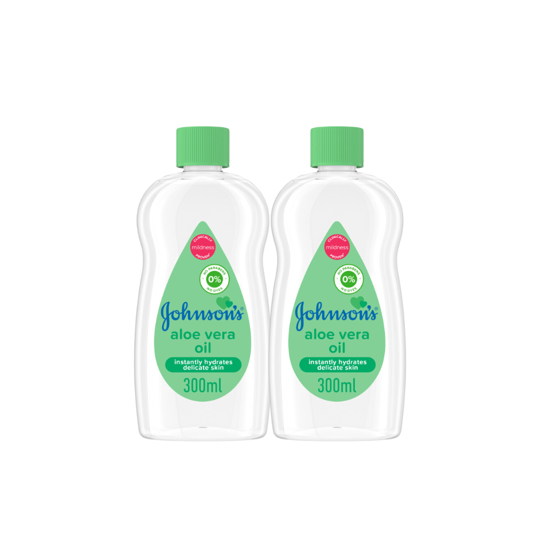 Johnson's Baby Oil Aloe Vera Duo Bundle At 30% Off - Medaid