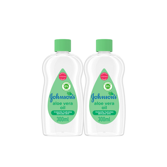 Johnson's Baby Oil Aloe Vera Duo Bundle At 30% Off