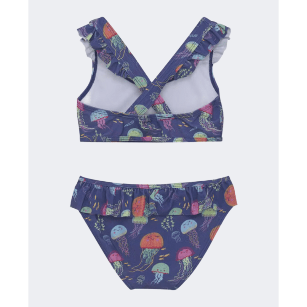 Color Kids Girls Beach Bikini Set Dark Navy - Medaid International