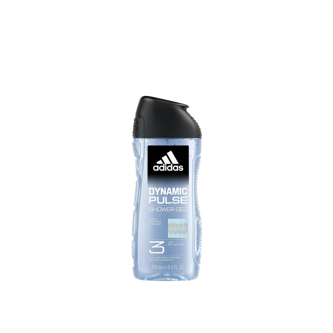 Adidas New 3 In 1 Shower Gel 250ml For Men