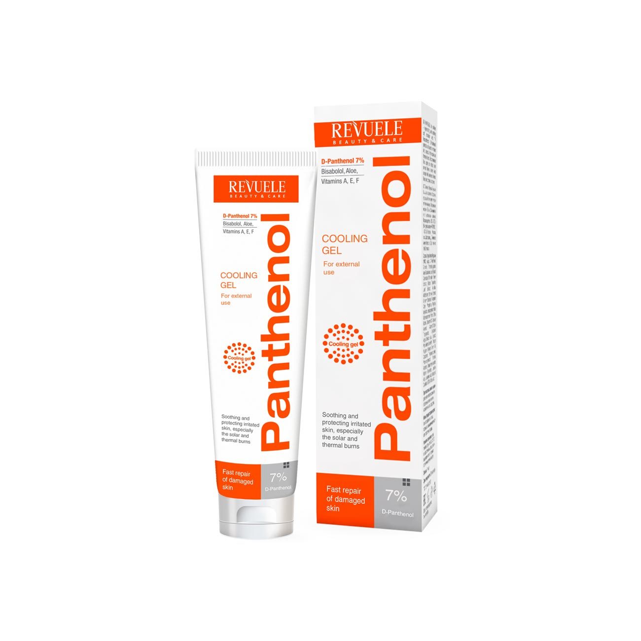 Panthenol Cooling Gel for Solar and Thermal Burns - Medaid