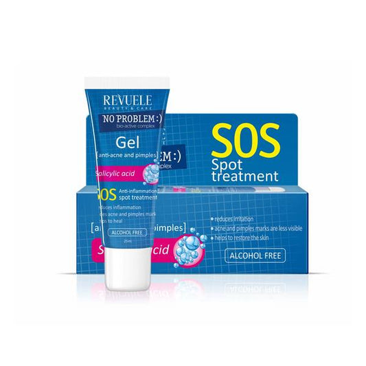 No Problem Sos Anti-inflammation Spot Treatment Gel With Salicylic Acid - Medaid - Lebanon