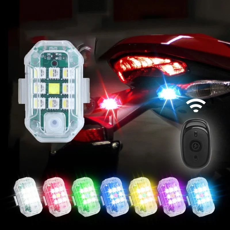 Waterproof Car Led Strobe Light With Remote Control - Medaid International
