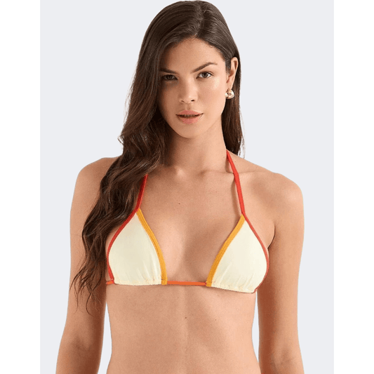 Oneone Elle Women Beach Bra Sunset Dreams White - Medaid International