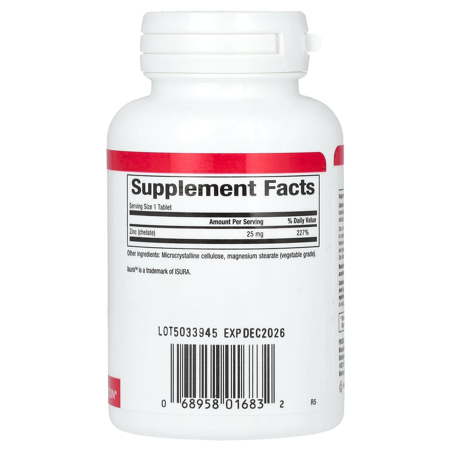 Natural Factors, Zinc Chelate, 25 mg, 90 Tablets - Medaid International