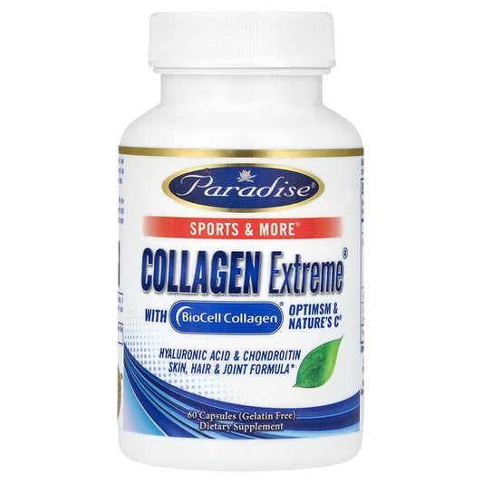 Paradise Herbs, Collagen Type II, OptiMSM & Nature's , 60 Capsules - Medaid International