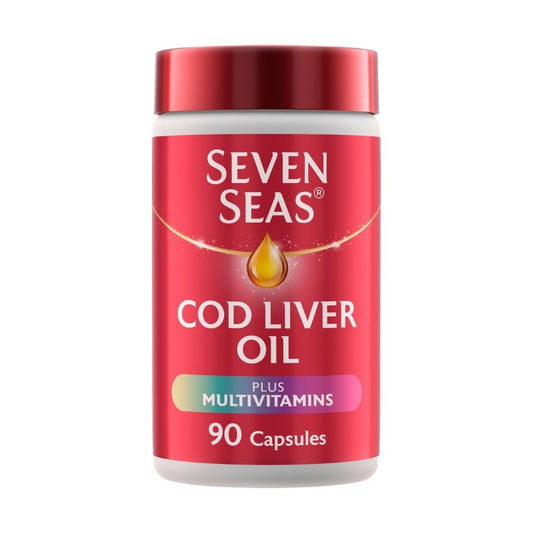 Seven Seas COD LIVER OIL + MULTIVITAMINS - 90 Capsules - Medaid International