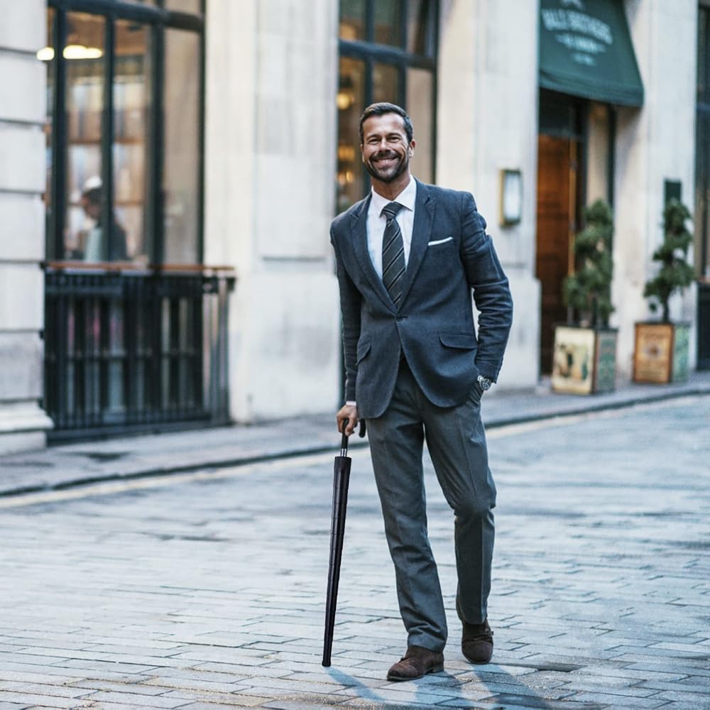 Heavy Duty Umbrella (Black) - Medaid International