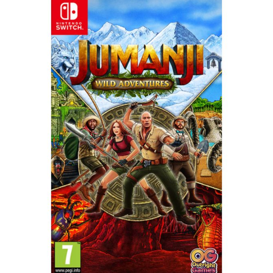 Nintendo Switch: NSW Game: JUMANJI WILD ADVENTURE - Medaid International
