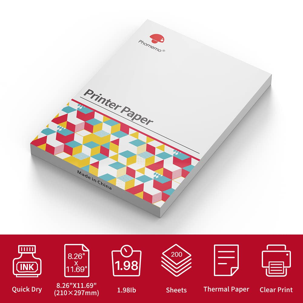 Phomemo M08F Thermal Printing Papers