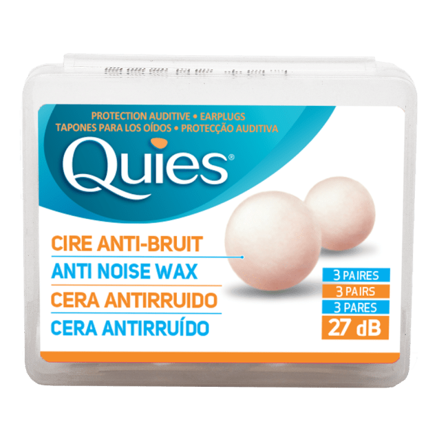 Quies Anti-Noise Wax Earplugs - Medaid