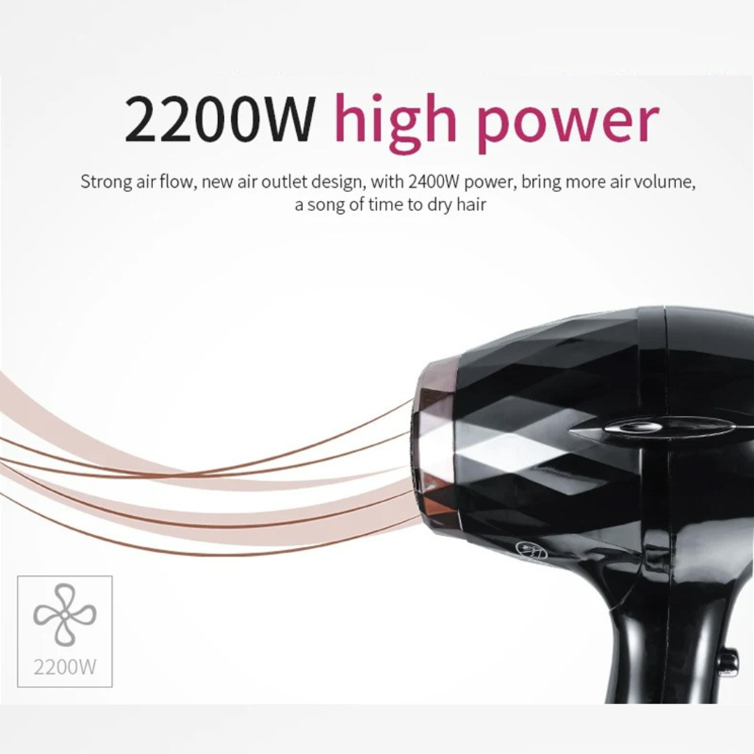 VGR V413 Professional Hair Dryer | 2200W High Power - Medaid International