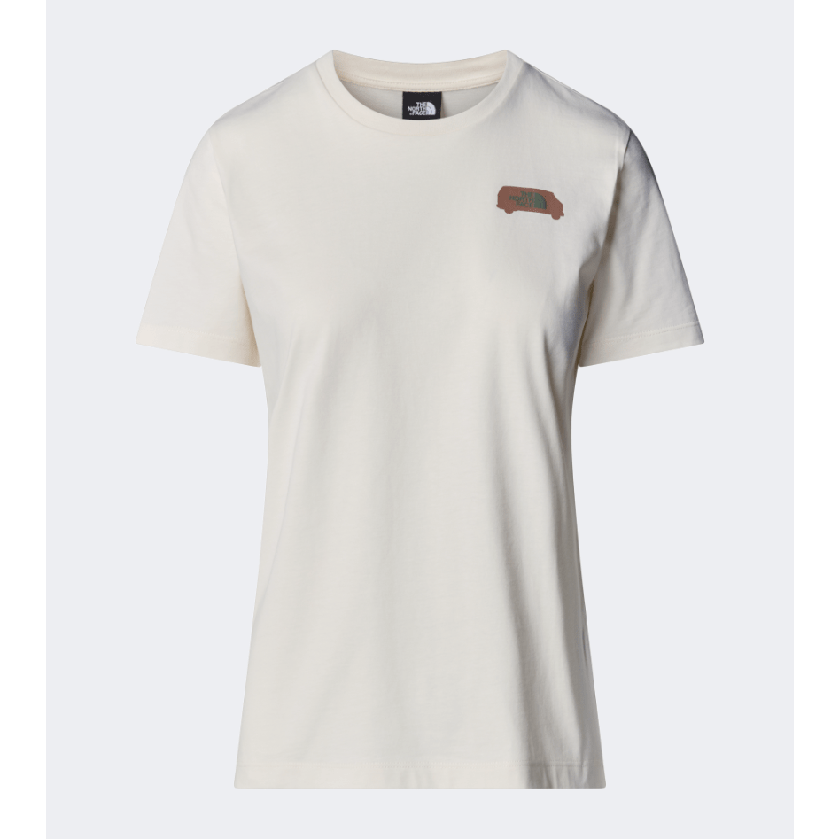 The North Face Outdoor Graphic Women Lifestyle T-Shirt White Dune - Medaid International
