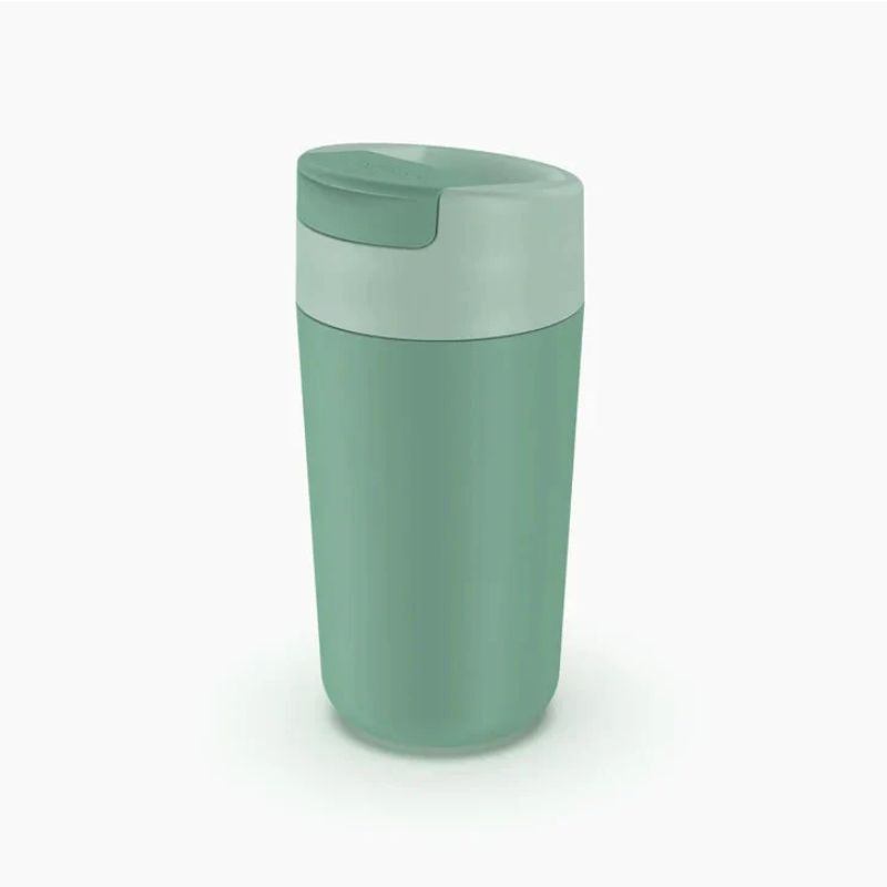 Joseph Joseph Sipp™ Green Travel Mug Large with Hygienic Lid 454ml - Medaid International