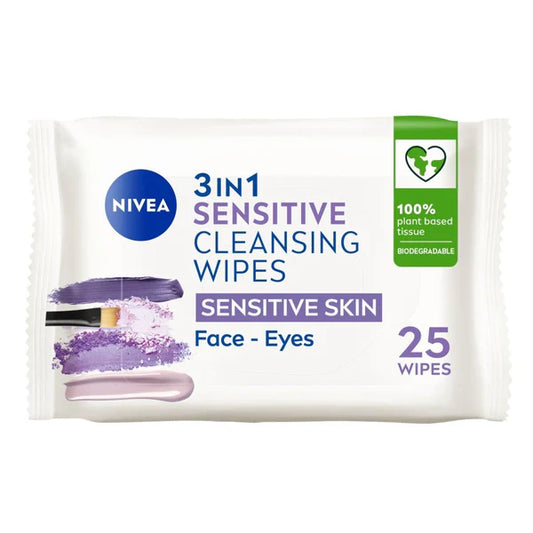 3 In 1 Sensitive Cleansing Skin Wipes - Medaid