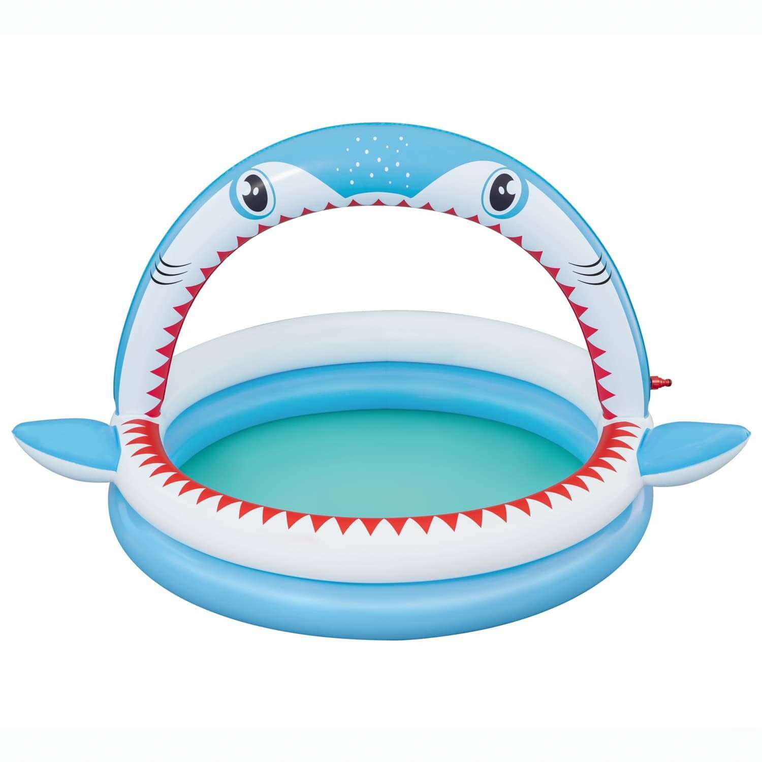 Sharktastic Sprinkler Play Pool 163x127x92cm - Medaid International