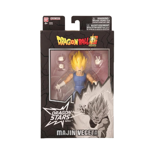 DRAGONBALL STARS MAJIN VEGETA 6.5" ANIME HEROES ACADEMIA ACTION FIGURE BY BANDAI - Medaid International