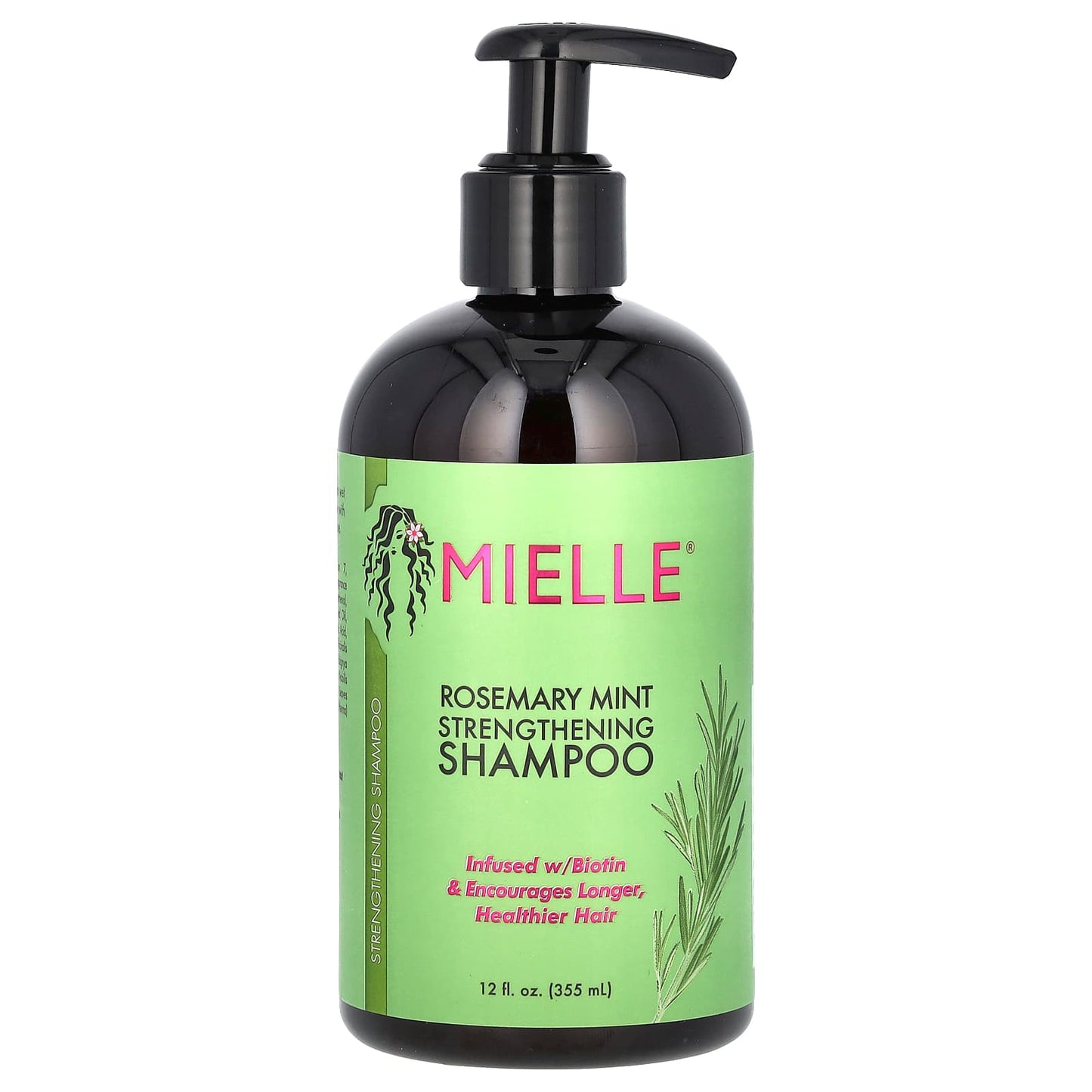 Mielle, Strengthening Shampoo, Rosemary Mint, 12 fl oz (355 ml) - Medaid International