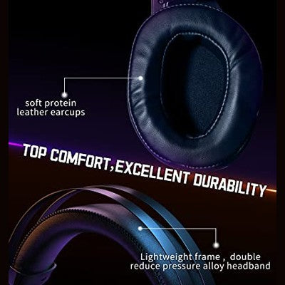 Ozeino - Gaming Headset for Xbox, PS5, PC - Noise Canceling, 3.5mm Jack