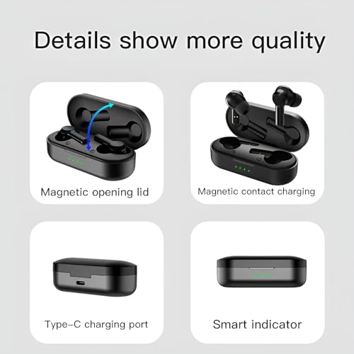 Generic - TWS-W20 Bluetooth Earbuds | IPX7 Waterproof | 120H Standby Time